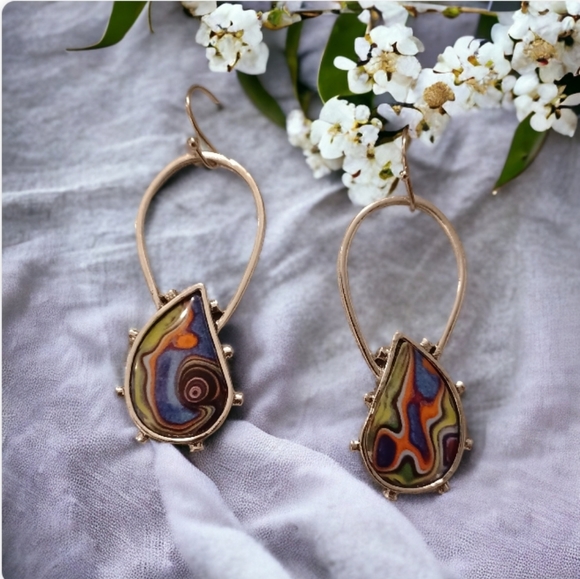 Statement Drop Earrings - Picture 6 of 16